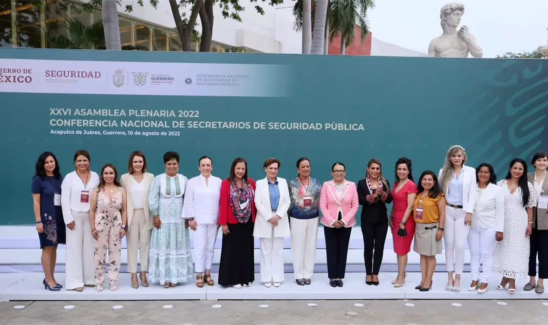 Participa Gabriela Zepeda Soto en la XXVI Asamblea Plenaria de la Conferencia Nacional de Secretarios de Seguridad Pública