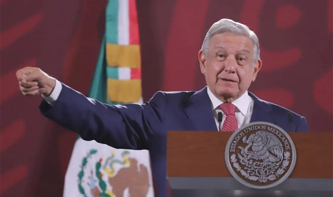 Claudio X. González y sus abogados, piensan que somos iguales a ellos, dijo AMLO. Cortesía