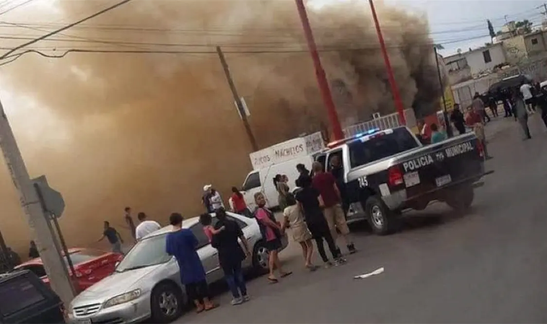 Los enfrentamientos entre grupos armados continuaron la madrugada del viernes en Ciudad Juárez. Cortesía
