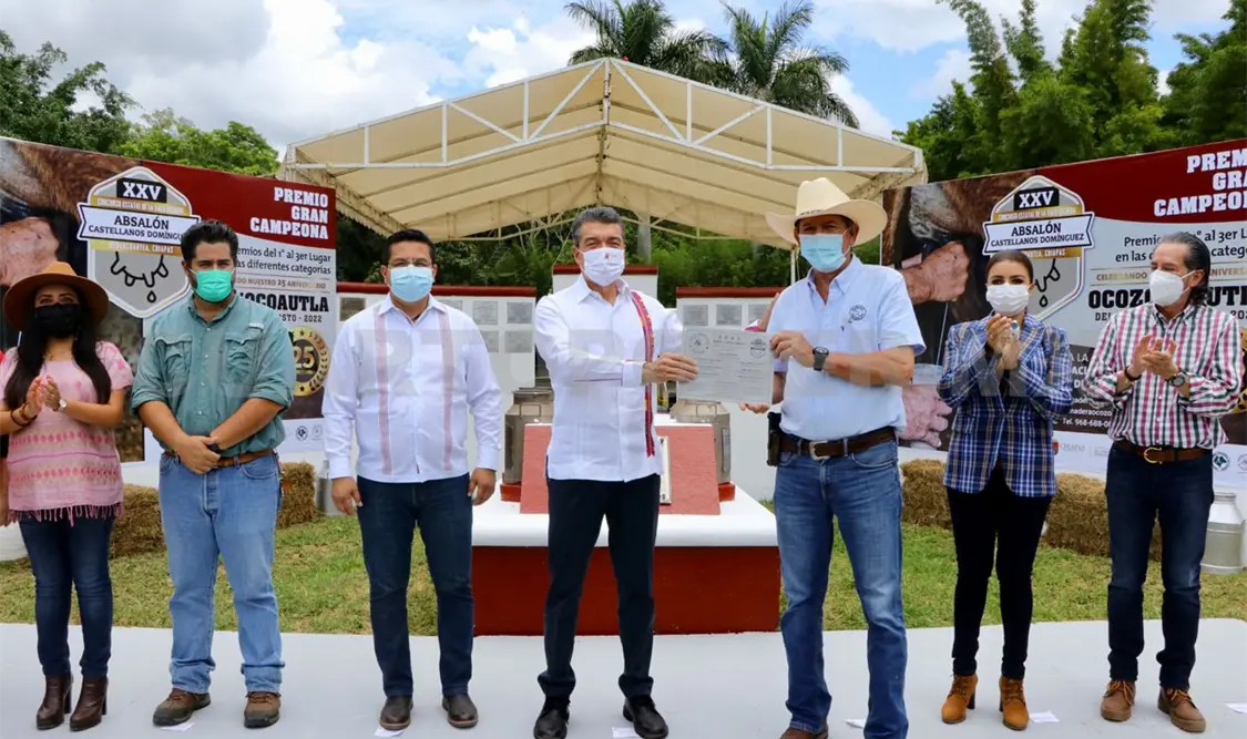 Inaugura REC XXV Concurso Estatal de la Vaca Lechera