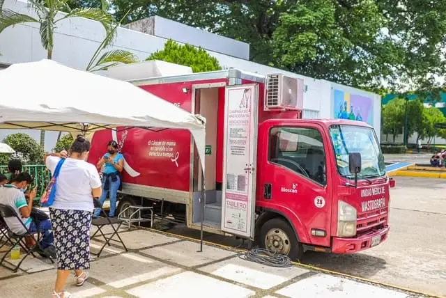 Realiza IMSS Chiapas más de 6 mil estudios de mastografía en Unidades Móviles de detección de cáncer de mama