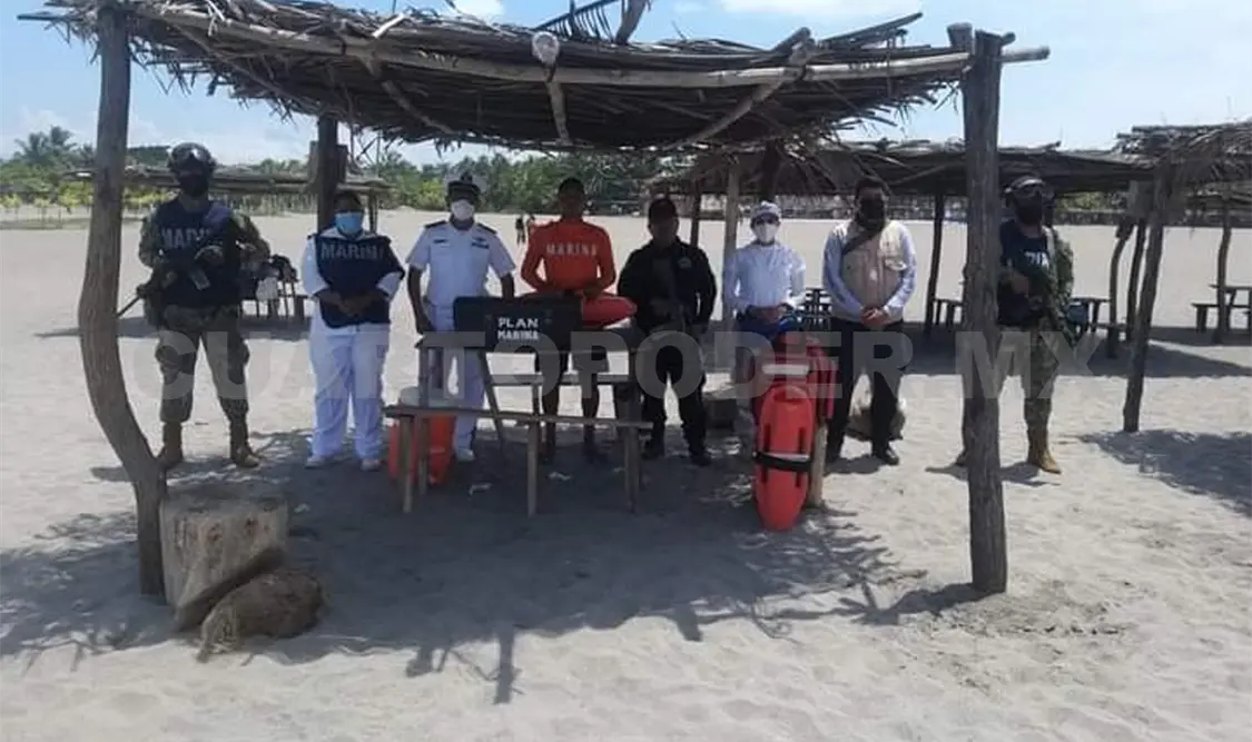Registran mar de fondo y fuerte oleaje en playas
