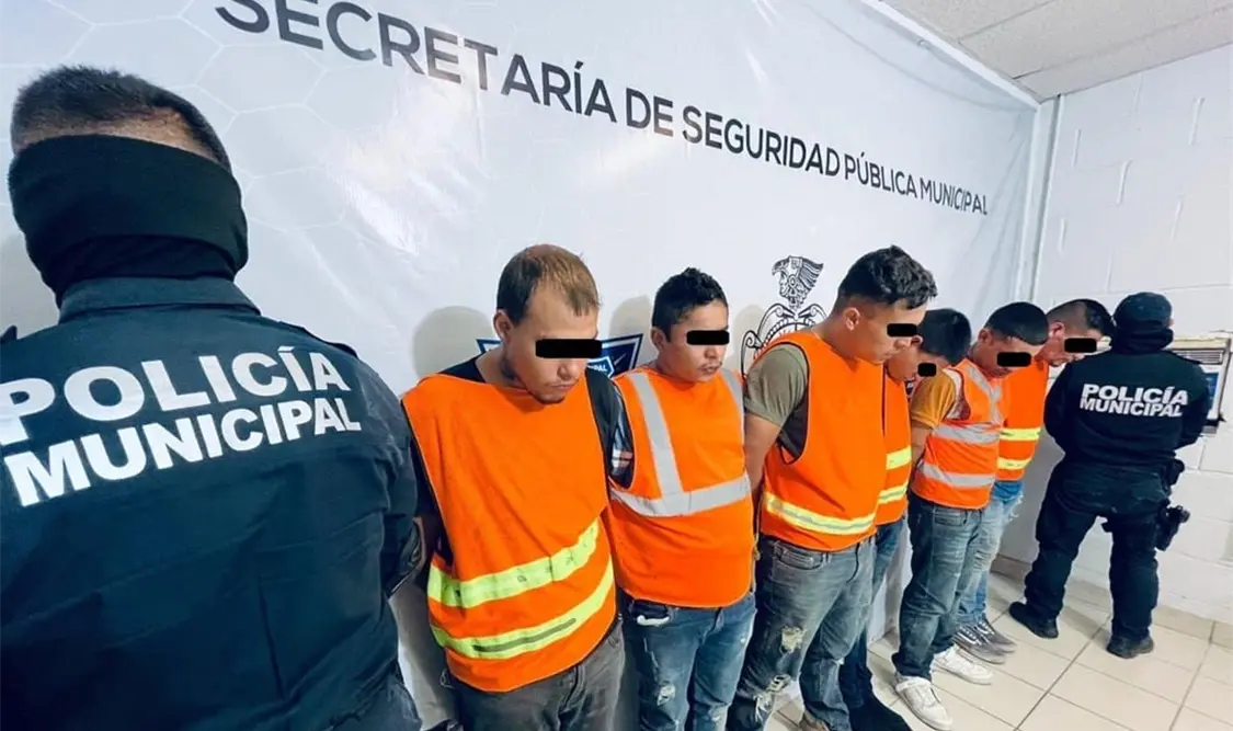 La situación jurídica que guardan las nueve personas es como presuntos responsables de hechos ocurridos el 11 de agosto. Cortesía