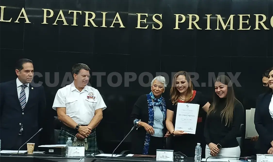 Reconoce Senado de la República a Fabiola Ricci