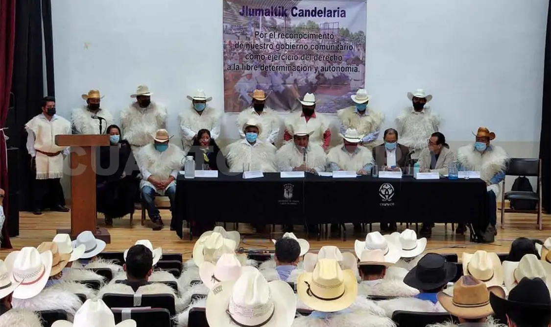 Ejido pide reconocimiento a su gobierno comunitario