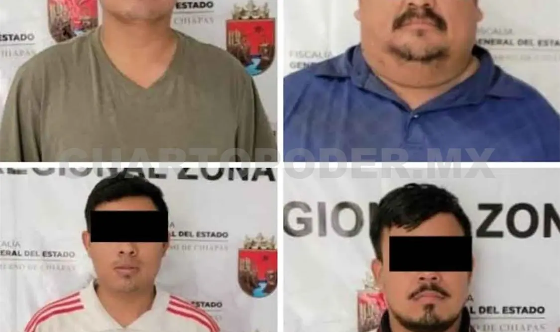 Cuatro sujetos fueron detenidos por homicidio