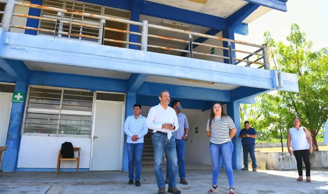 Supervisan el espacio que será sede de la Universidad Virtual de la UNACH en Emiliano Zapata