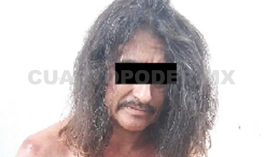 Nelson “N”, de 44 años de edad, fue arrestado en las inmediaciones del barrio San Martín en Cintalapa. Cortesía