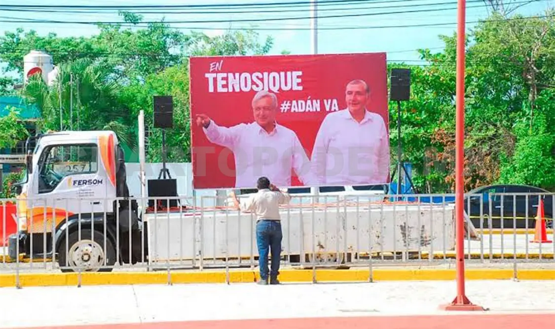 Adán “¡Va porque va!”, así reciben al titular de Segob