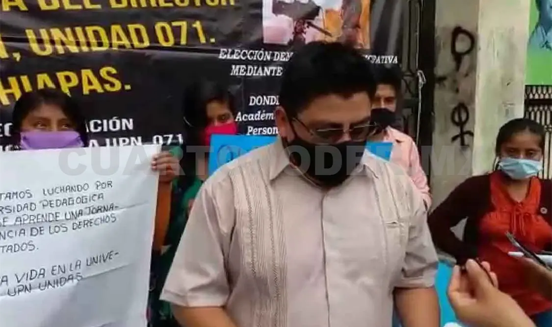 Alumnos de la UPN se deslindan del conflicto