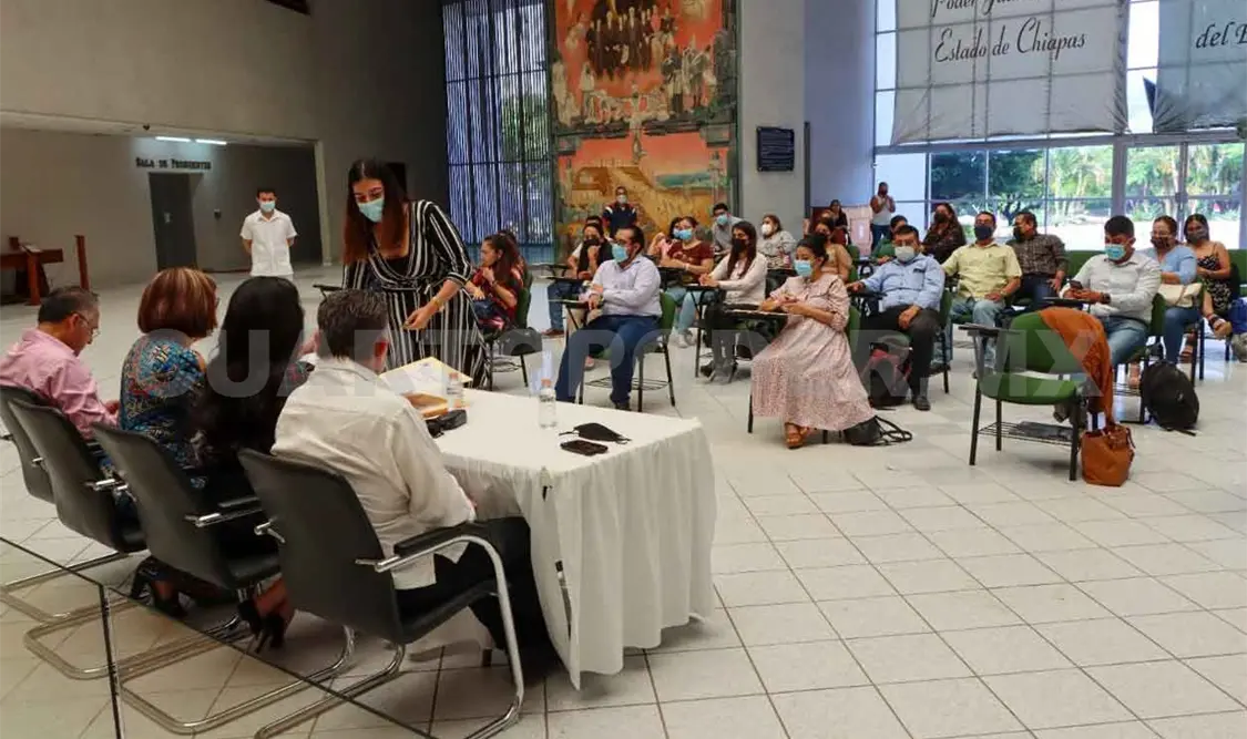 Realizan etapa final para concurso de oposición