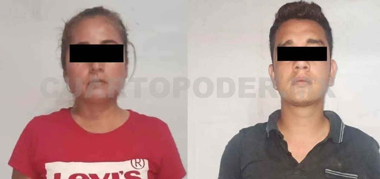 Detienen a pareja por narcomenudeo