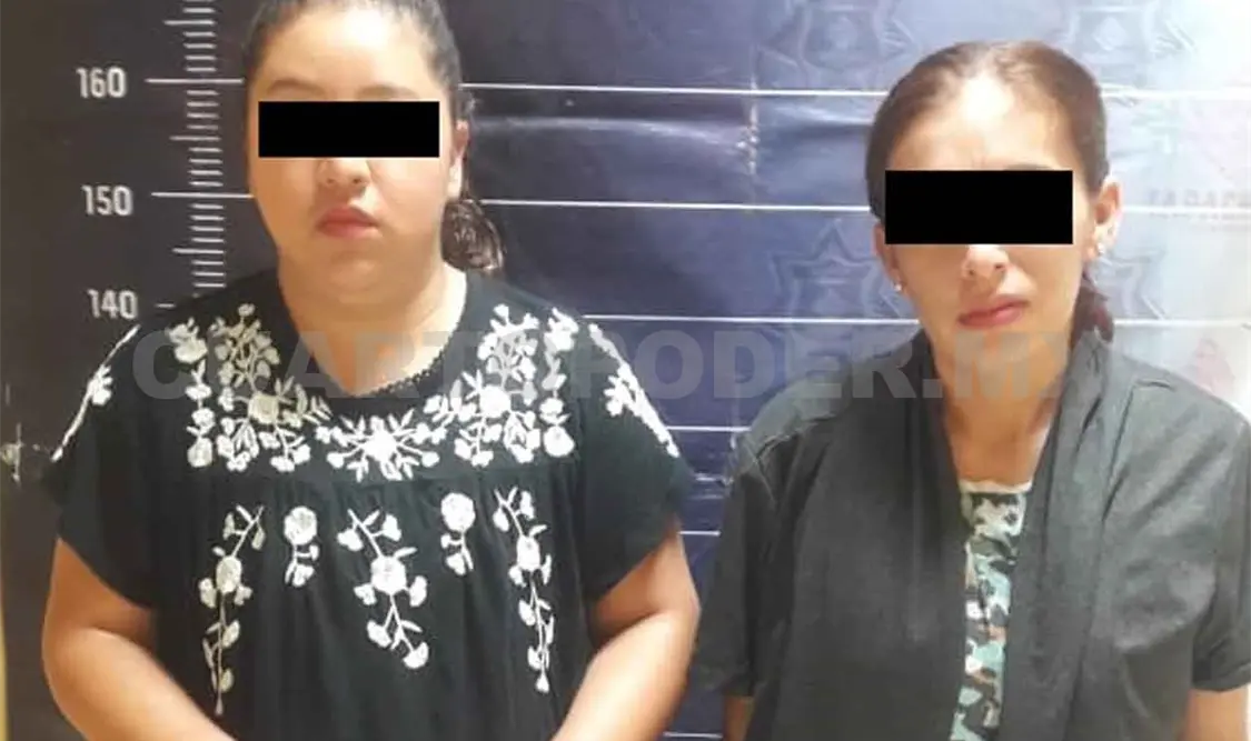 Capturan a tres mujeres por robo a comercio