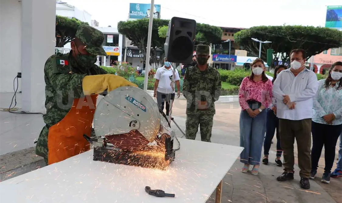 Arranca el Programa de Canje de Armas de Fuego