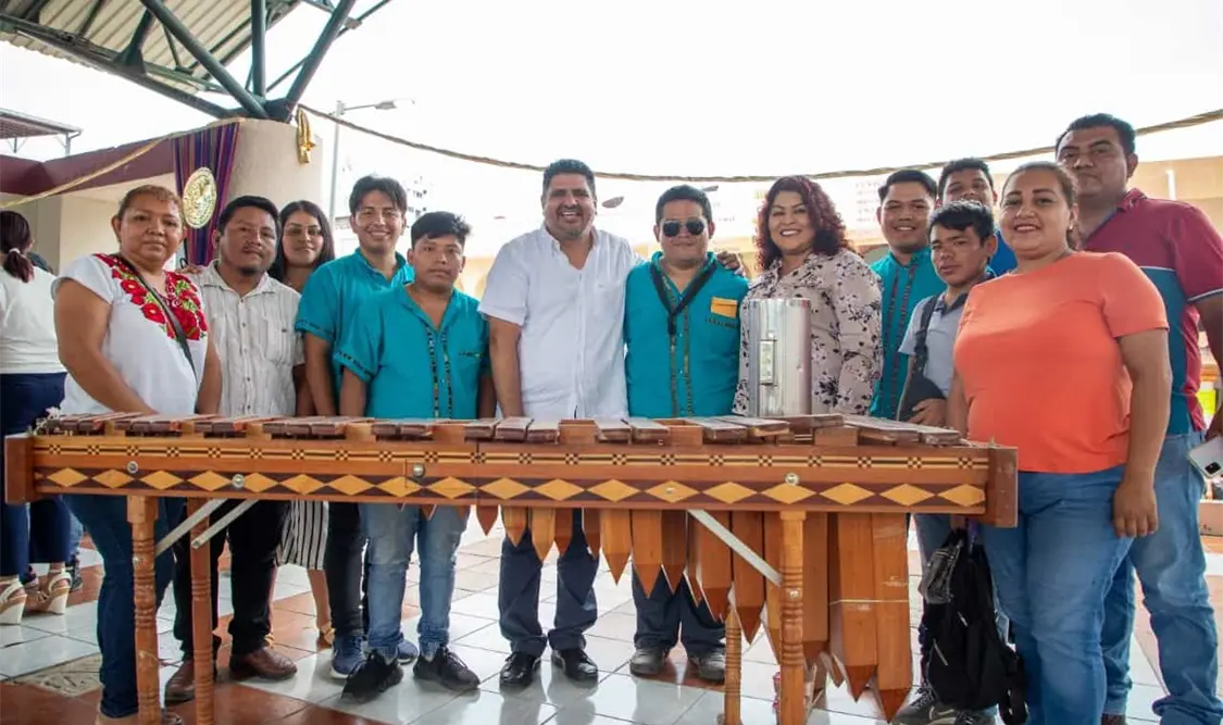 ÉXITO ROTUNDO EL CONCURSO DE MARIMBAS ORGANIZADO POR EL AYUNTAMIENTO DE TAPACHULA.