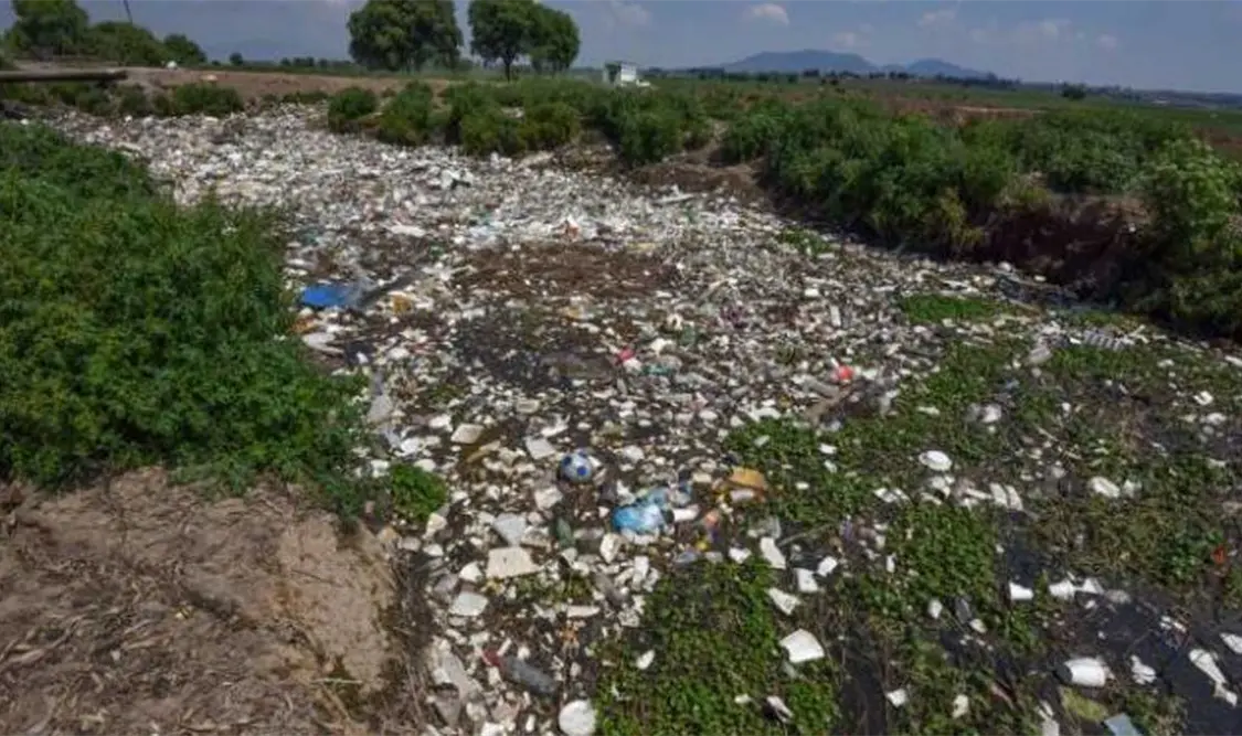 Llaman a colaborar con “H20 Lerma con encanto” para reducir la contaminación del río. Cortesía