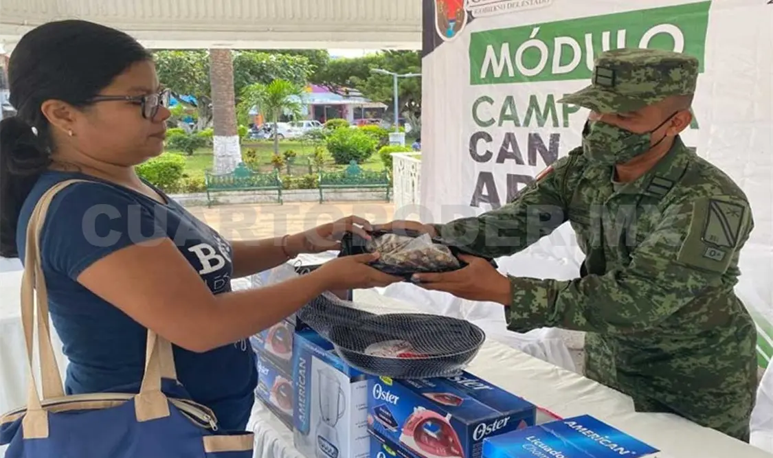 Esta campaña tiene como objetivo retirar de los domicilios todo tipo de armas a cambio de electrodomésticos. CP