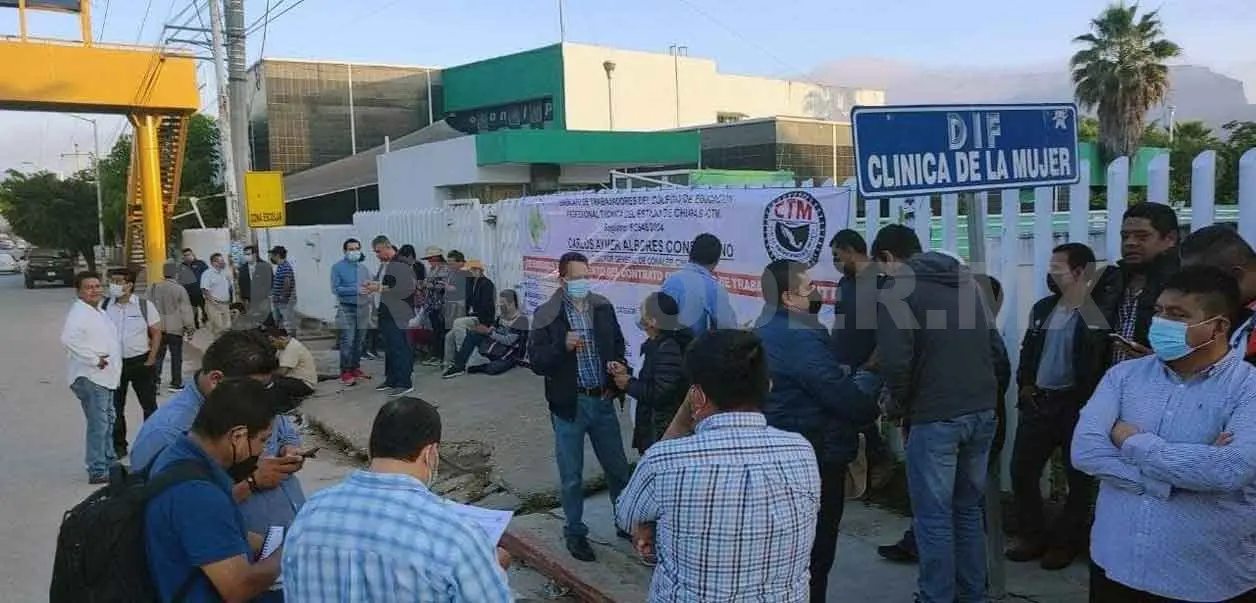 Docentes del Conalep deciden no iniciar clases