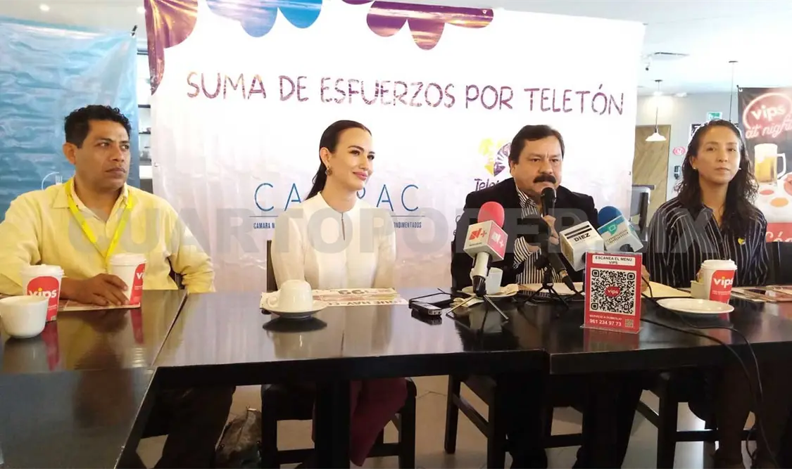 Restauranteros se suman a causa Teletón