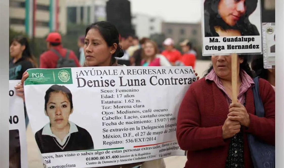 La mayoría de las personas desaparecidas de 0 a 17 años son mujeres. Cortesía