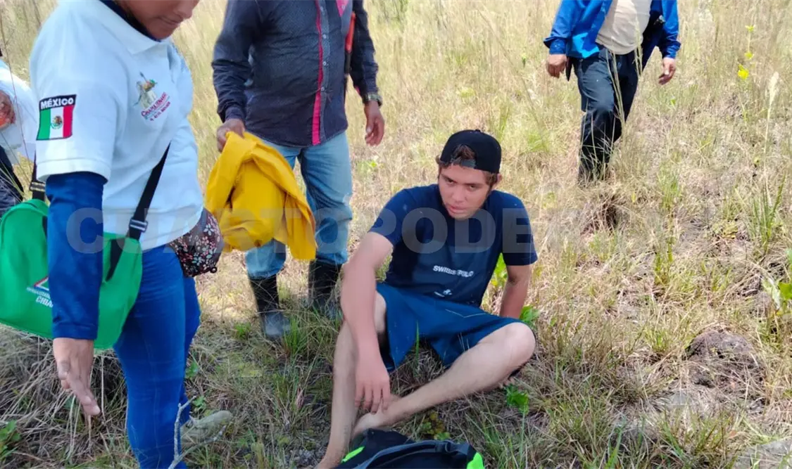 Localizan a joven extraviado en ruta al volcán Chichonal