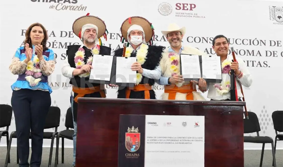 Sede académica Unach en Nuevo San Juan Chamula