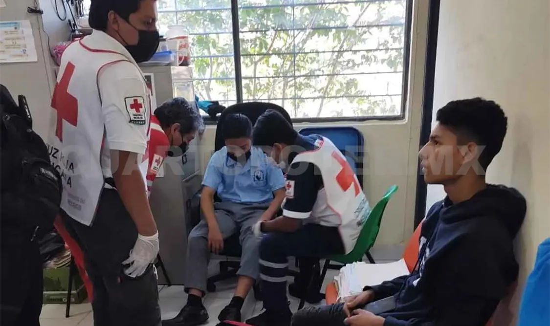 Estudiante de secundaria es arrollado por motociclista