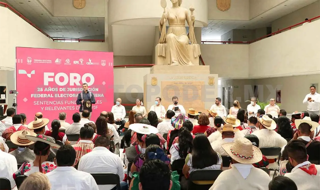 Inaugura Foro “25 años de Jurisdicción del TEPJF”