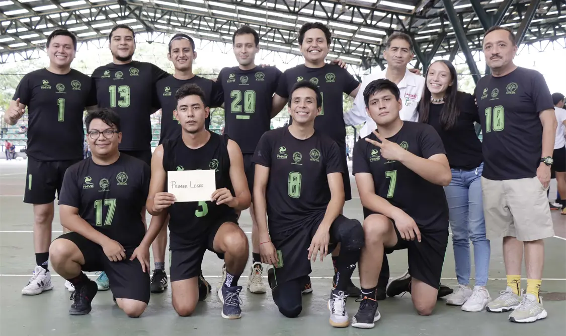 Aztecas conquistó el título del Campeonato de Copa, venció en dos sets consecutivos al Tec. Tuxtla. Diego Pérez/CP