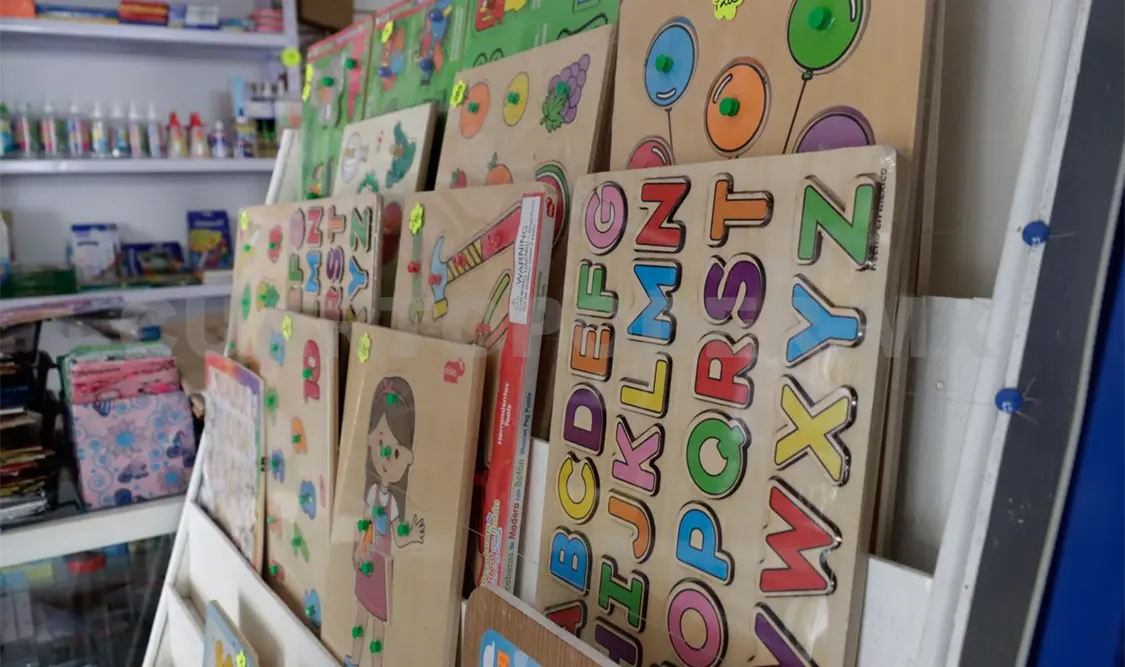 Compras caóticas por útiles escolares