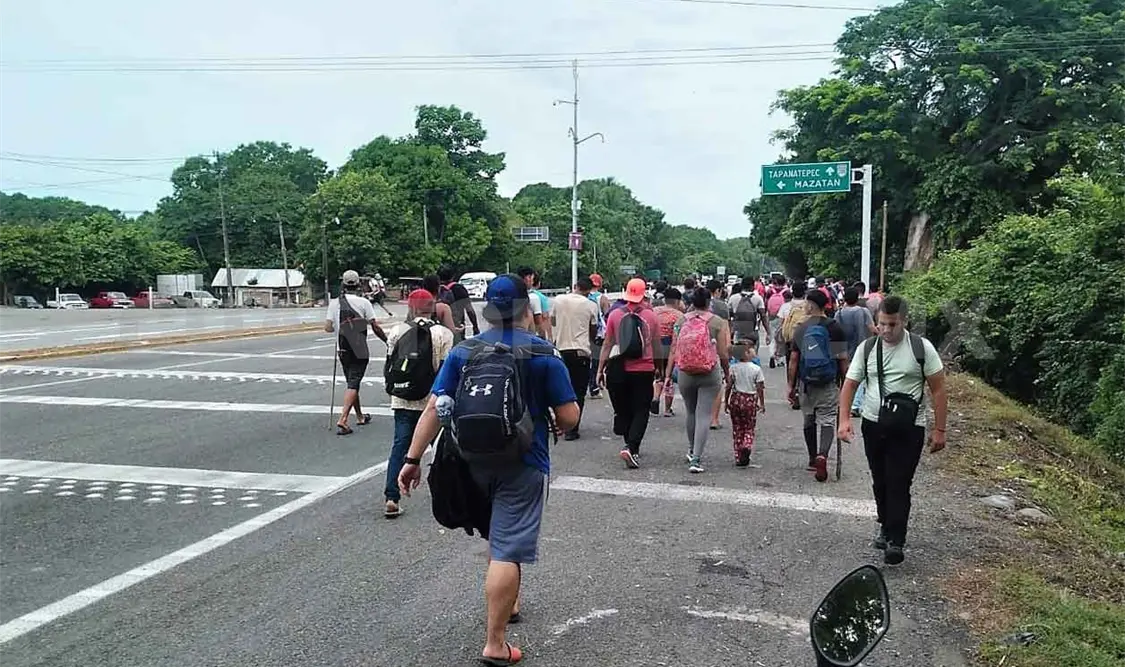 Enésima caravana rumbo a Oaxaca