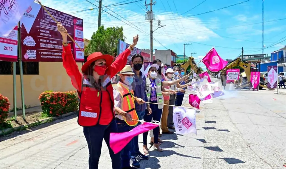 Rosy Urbina pone en marcha obra integral