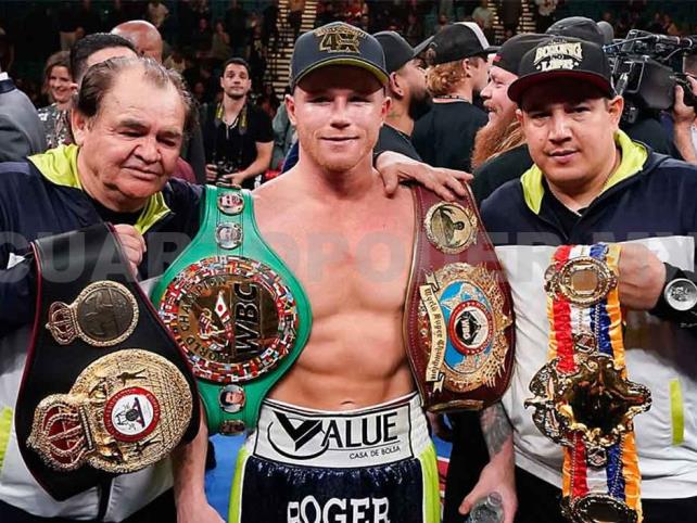 Así Es El Cinturón Que Disputará “canelo”