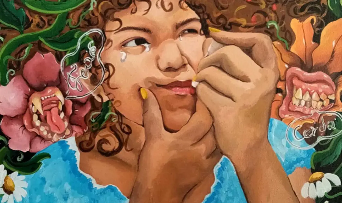 Una de las ilustraciones que se exhiben en Caleidoscopio. Cortesía