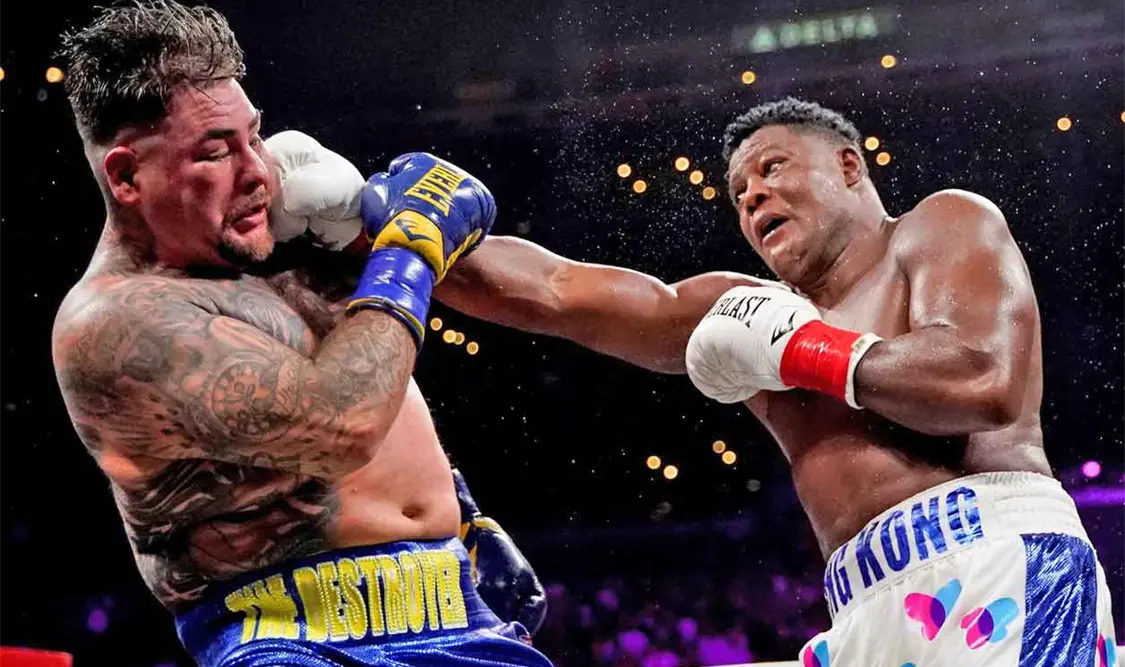 Andy Ruiz no se fue limpio, Ortiz dejo huella