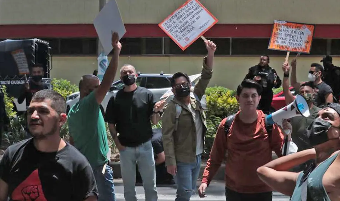 Advirtieron que las manifestaciones continuarán hasta que el Gobierno Federal desarrolle un plan de acción eficaz. Cortesía