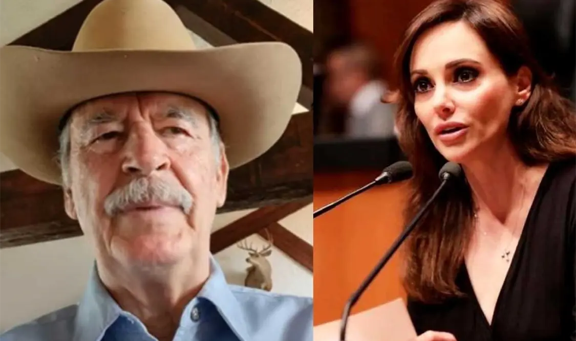 A través de Twitter, Fox Quesada mostró su apoyo hacia la senadora Lilly Téllez y auguró que sería una gran candidata. Cortesía