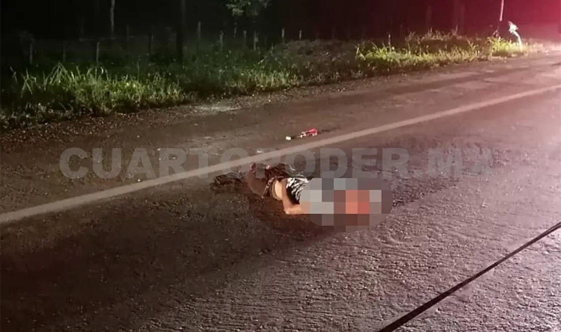 La persona de la tercera edad fue arrollada por un vehículo “fantasma”. Genaro Sánchez / CP