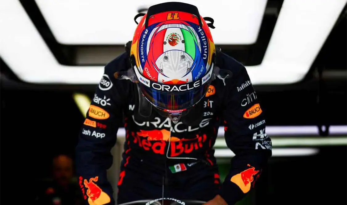 Sergio Pérez cae en el campeonato de pilotos