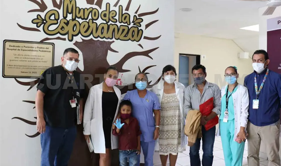 Luis Fernando, el niño que le ganó a la leucemia
