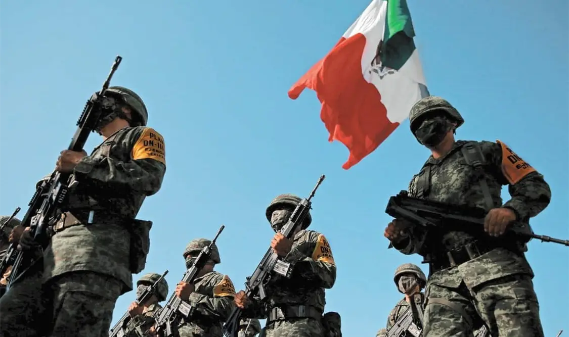Los militares estén en las calles hasta marzo de 2028, y no hasta 2029, como se modificó en comisiones. Cortesía