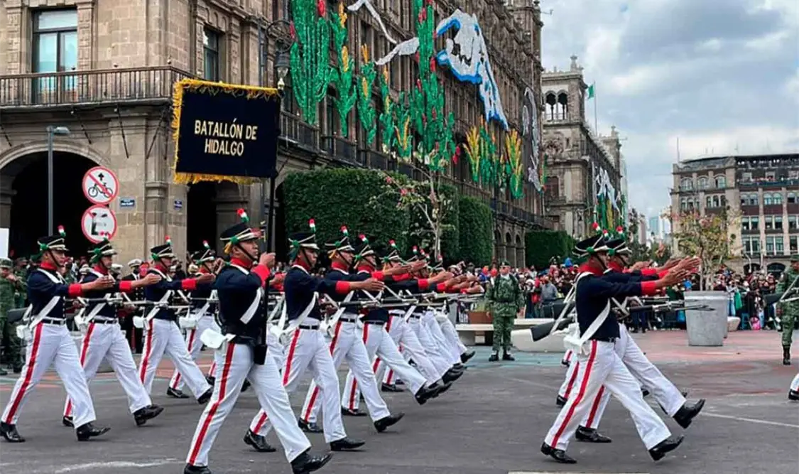 Guardia Nacional encabeza desfile cívico militar