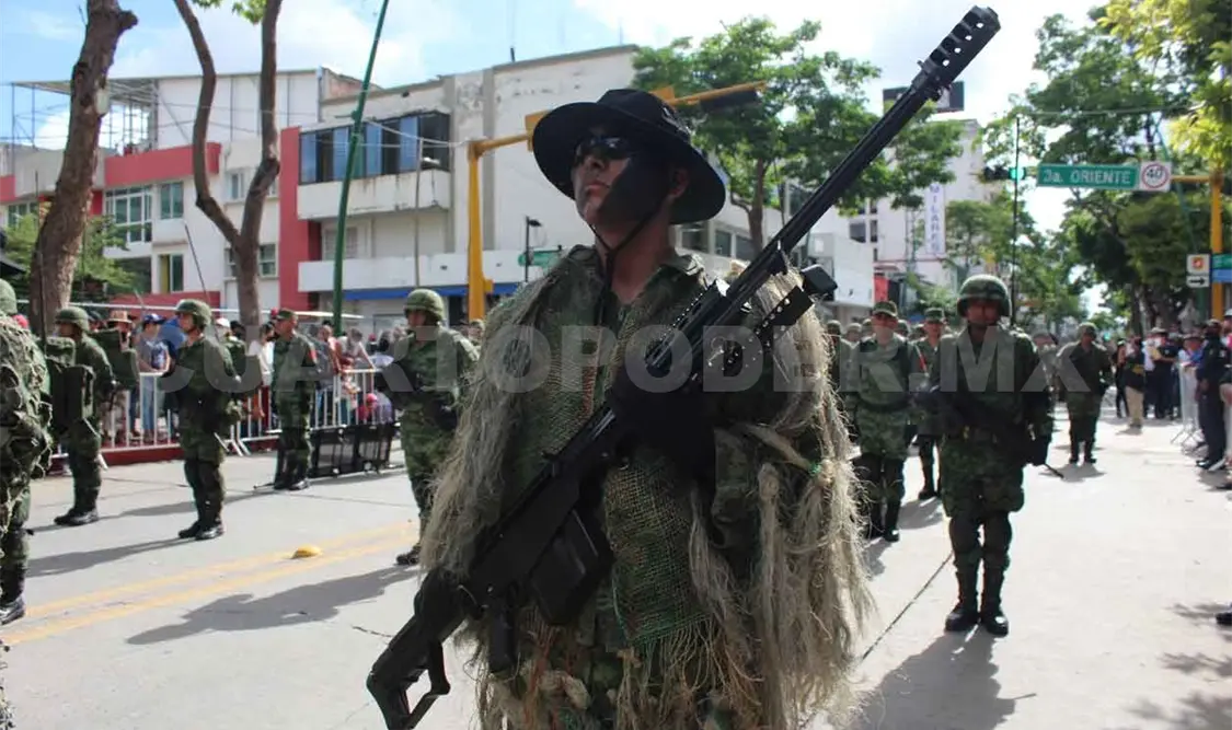 Volvió el desfile cívico-militar
