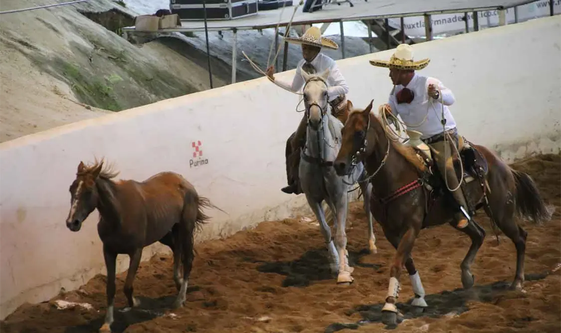 Lienzo charro se viste de colores