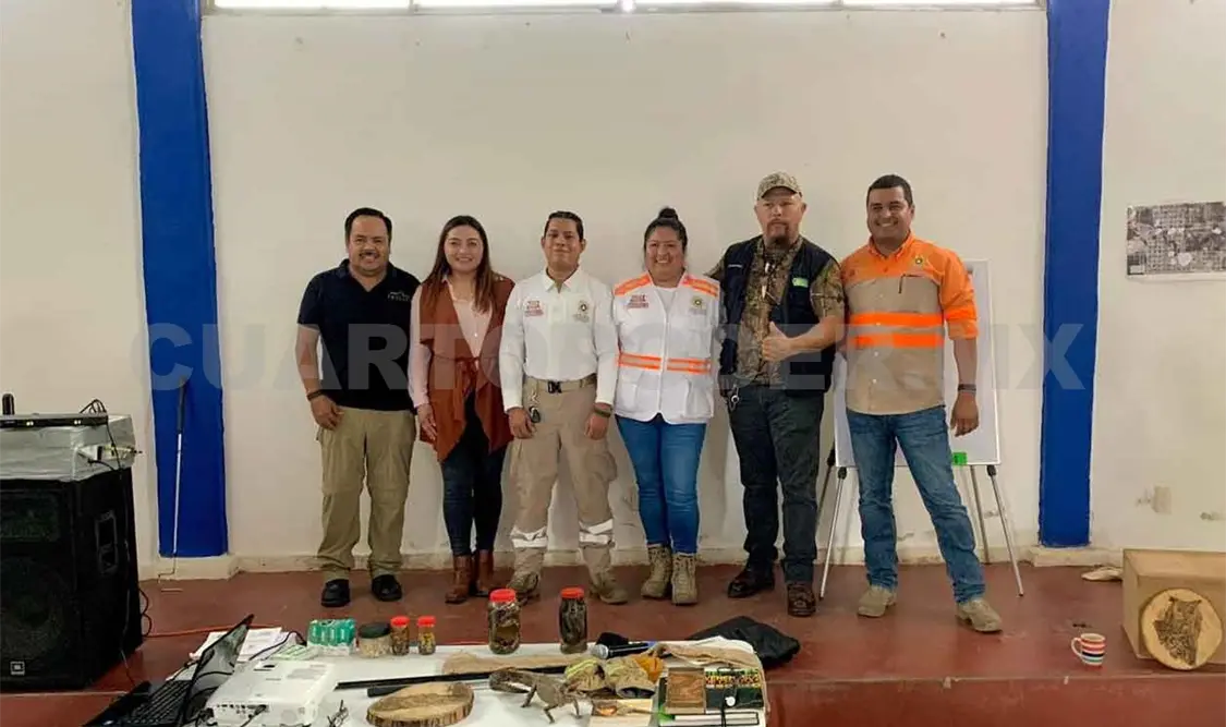 Fortalecen conocimientos en flora y fauna