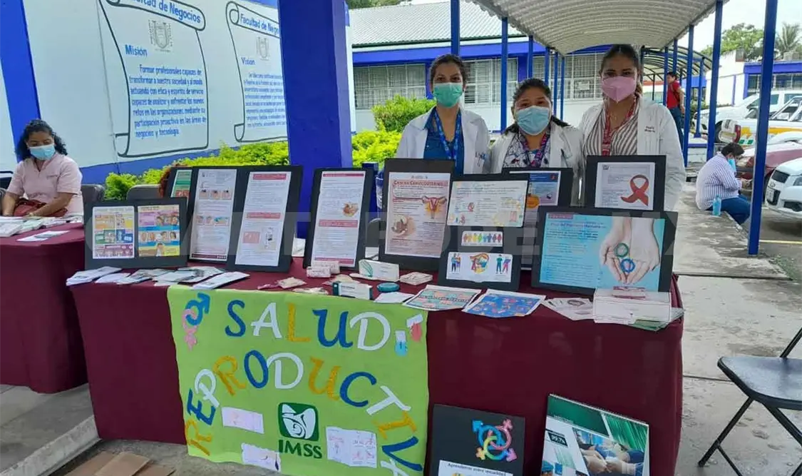 Realizan Feria de la Salud Reproductiva