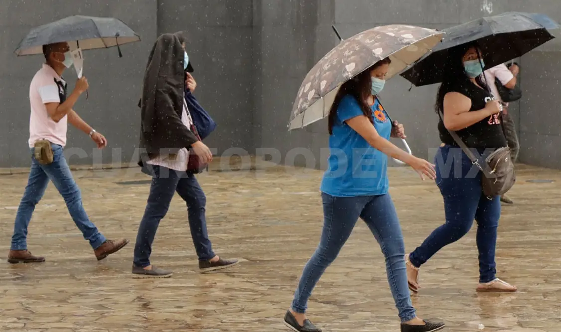 Lluvias no darán tregua en el estado