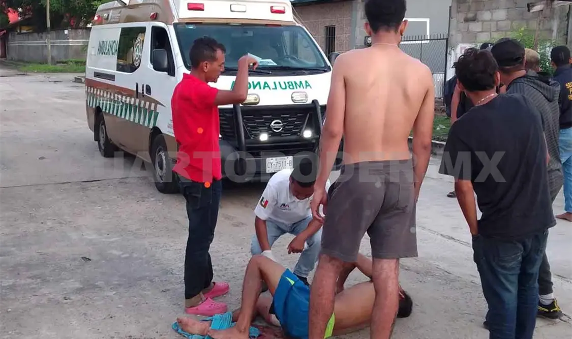 Queda con lesiones en una riña de venezolanos