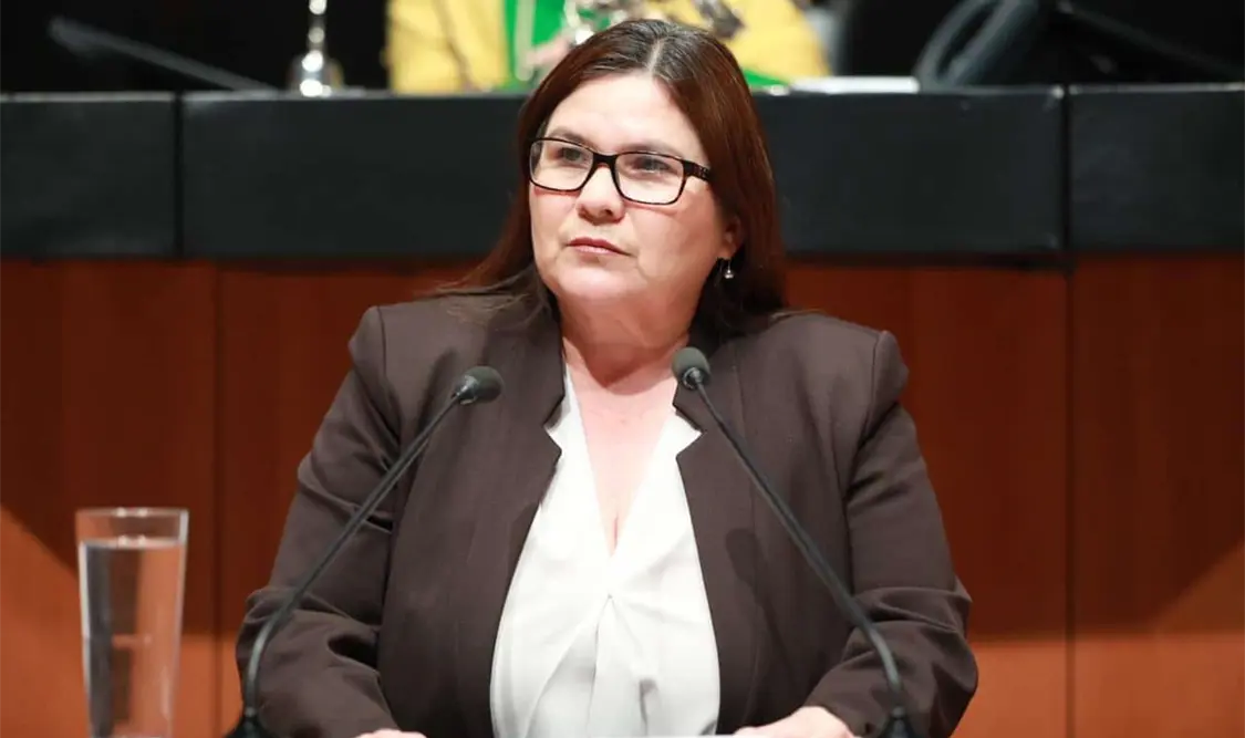 Senadora Imelda Castro, autora de la iniciativa. Cortesía