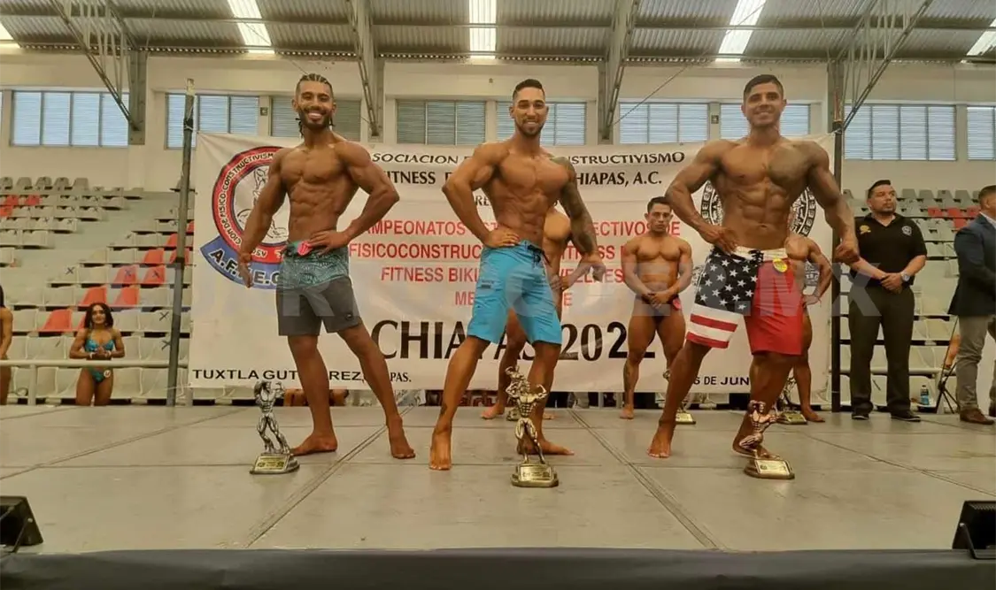Chiapas con presencia en Campeonato IFBB